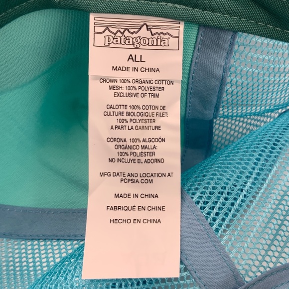 PATAGONIA WOMENS BEAR LOGO TRUCKER HAT - NEW! - Picture 7 of 7